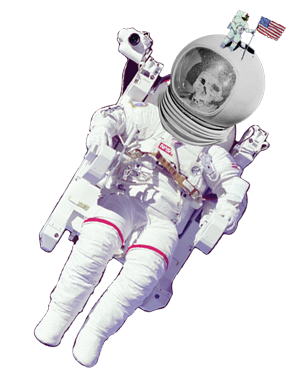 Anthologie astronaut collage