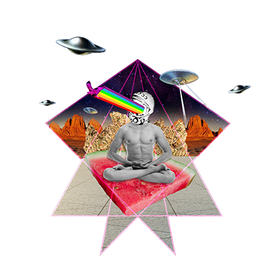 Secret triangle strain artwork